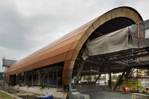 CONSTRUCTION WORKS FOR EXPO AND TAMPINES
INTERCHANGES IN THE FINAL STAGES 